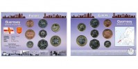 Sada oběžných mincí GUERNSEY